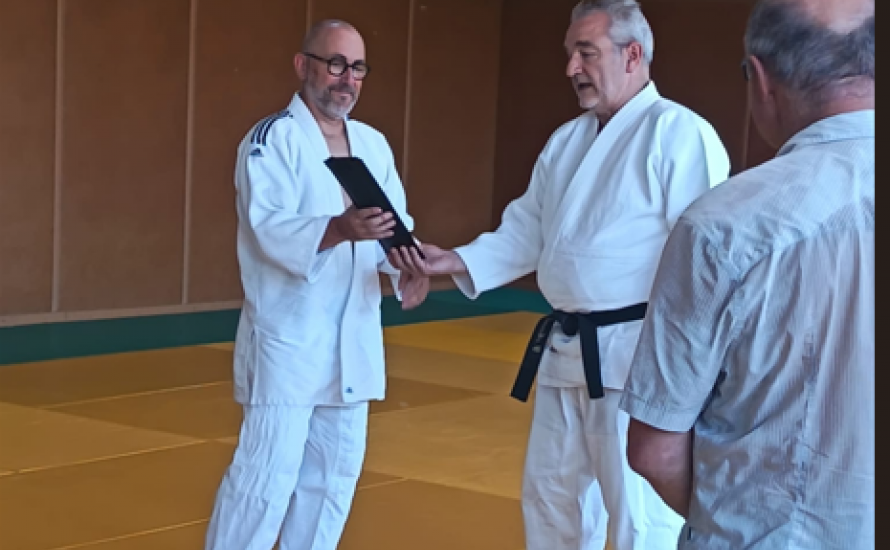 Christophe Lombard: 3ème ceinture noire du club cette saison!